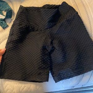 Croco Skin Shorts Black only worn a few times !